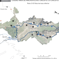 Мачу Пикчу Circuito 2 (Machupicchu Clásico) – Ruta 2-B: Ruta Terraza Inferior