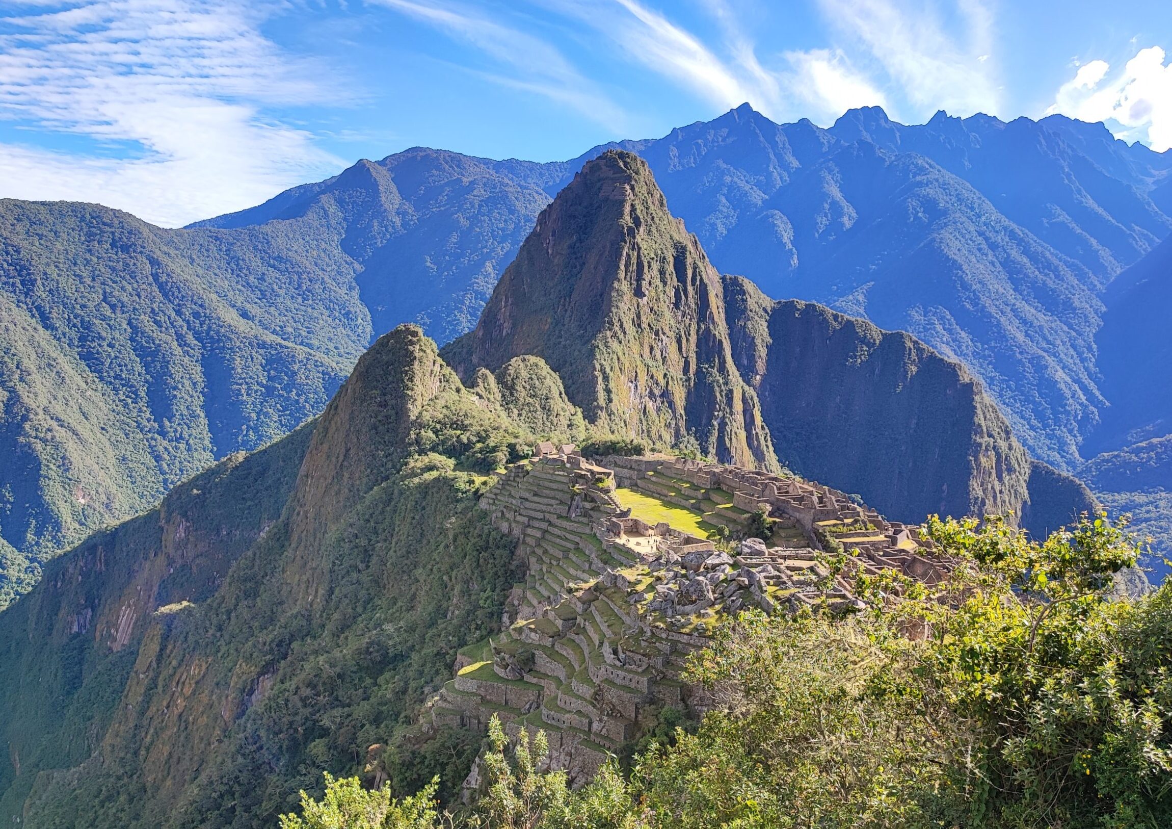 Мачу Пикчу в Перу гора