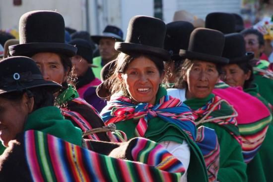 женщины в ла-паз боливия