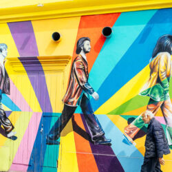 Тур по Барранко граффити мурал