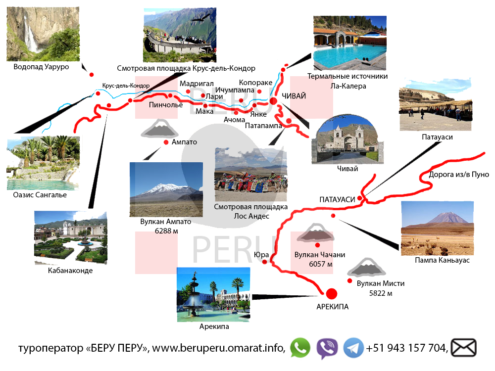 Туры и экскурсии в Арекипа