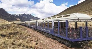Тур на поезде класса люкс Куско — Пуно