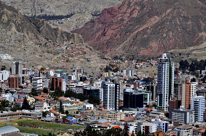 Тур по городу Ла-Пас боливия